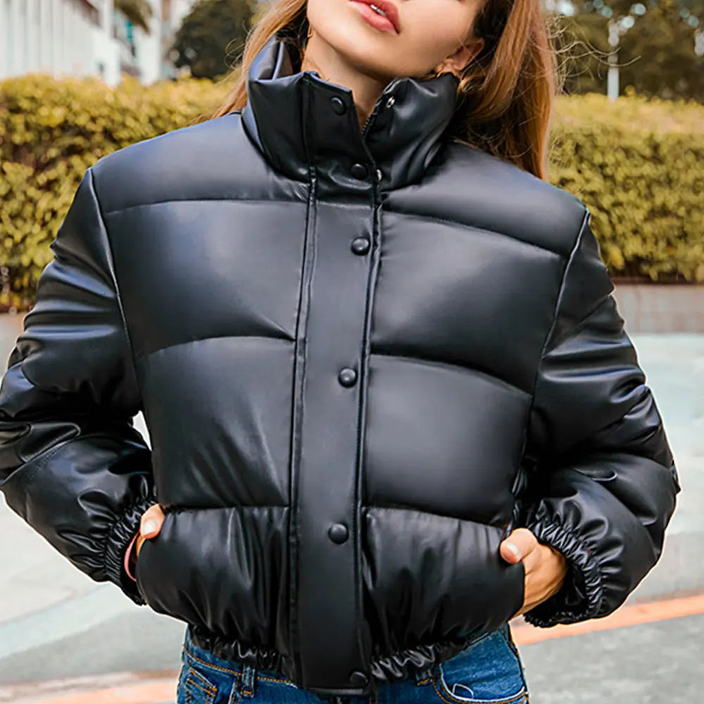 Jaqueta Feminina Jocoo Jolee Puffer Acolchoada