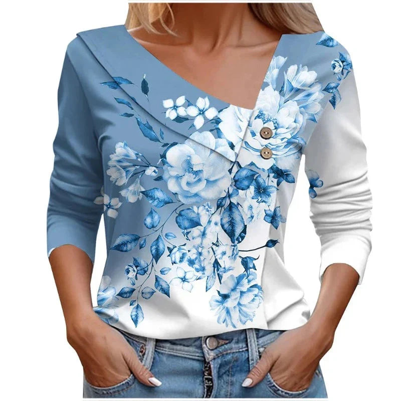 Blusa Feminina de Manga 3/4